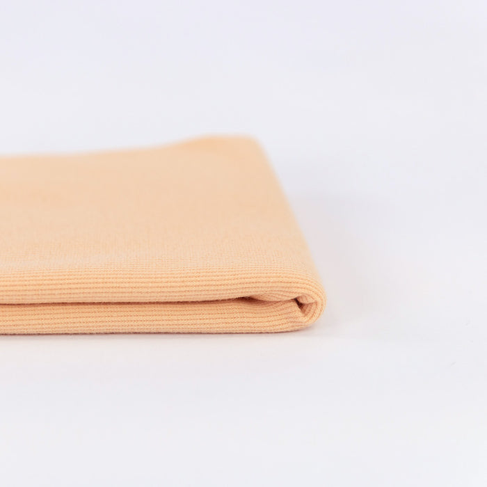 Rib Knit, Peachy Cream