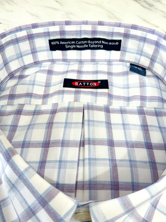 Rion Non-Iron Cotton Short Sleeve Shirt