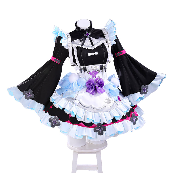 【Size S-3XL】DokiDoki-R Vtuber Cosplay Enna Alouette Costume NIJISANJI EN Ethyria