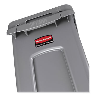 SLIM JIM BASE GRAY W/ HANDLES & VENT CHANNELS