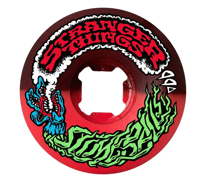 SLIME BALLS - WHEELS STRANGER THINGS VOMITS RED BLK 99A 54MM