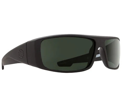 SPY - LOGAN SOFT MATTE BLACK HD PLUS GREY GREEN