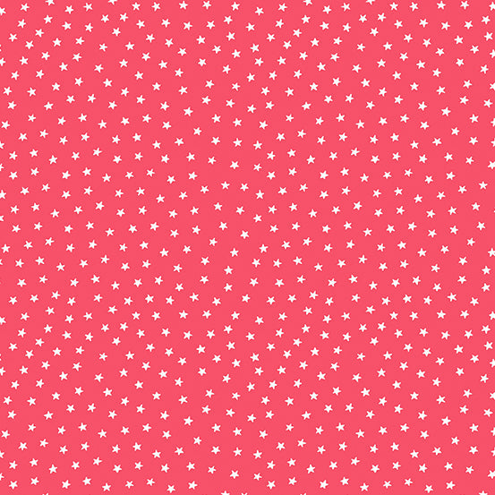 Star Bright - Light Red - Andover