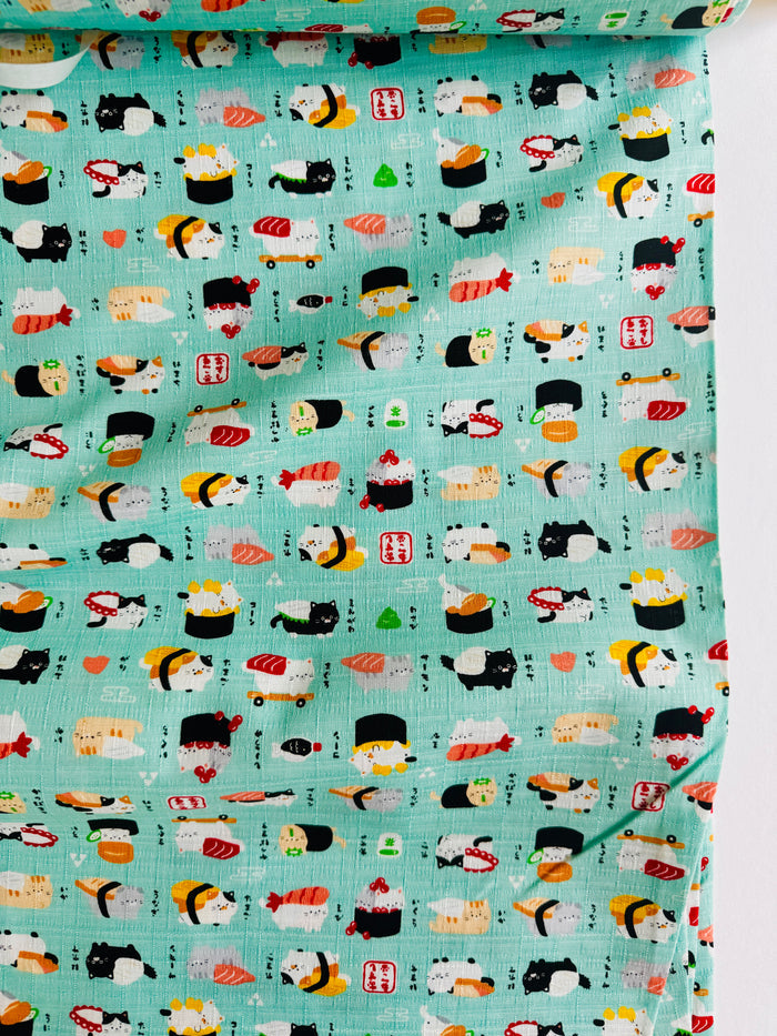 Sushi Cat - Mint (C) - Cosmo