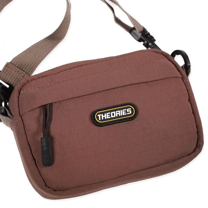 THEORIES - RIPSTOP POINT AND SHOOT POUCH BROWN
