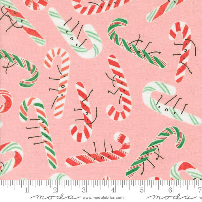 Tiny Christmas - Candy Cane - Cotton Candy - LizzyHouse - Moda