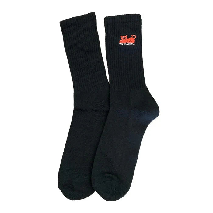 TOY MACHINE - DEVIL CAT SOCK BLACK
