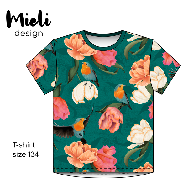 Tulip Garden Organic Jersey