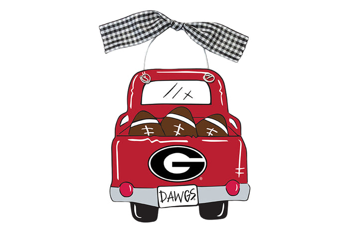 UGA Truck Ornament