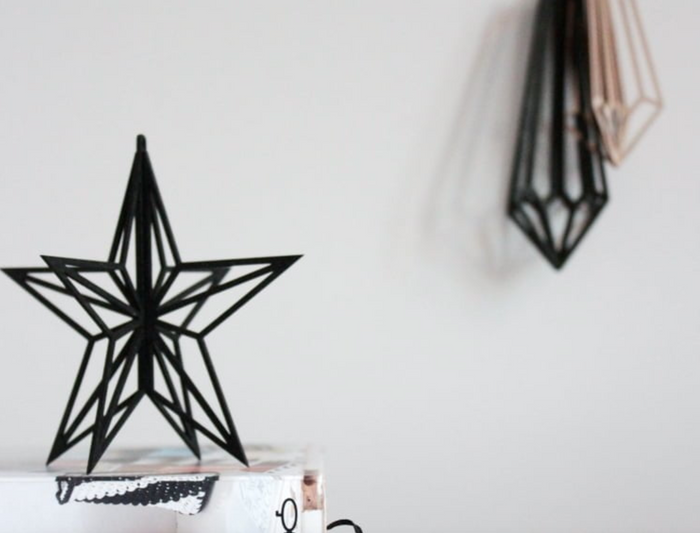 Valona Black Large Star