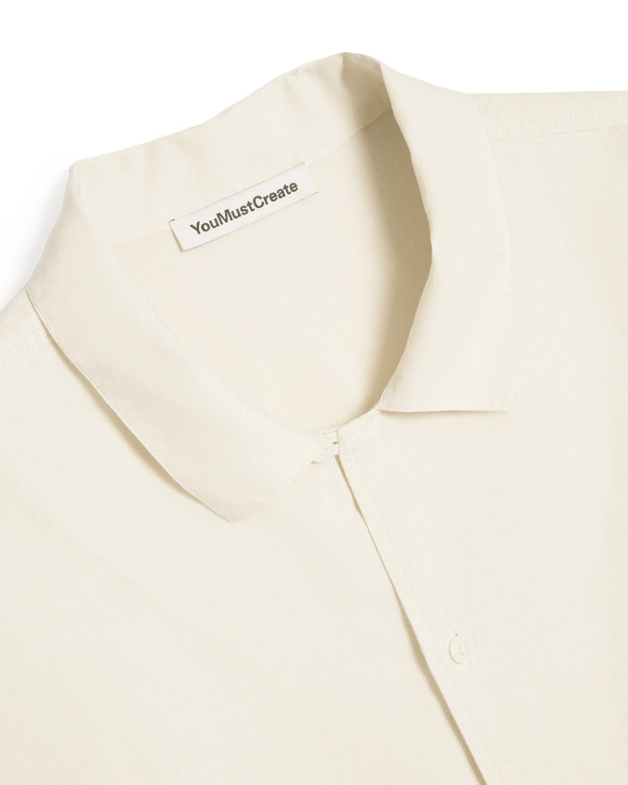 YMC Malik Shirt in Natural