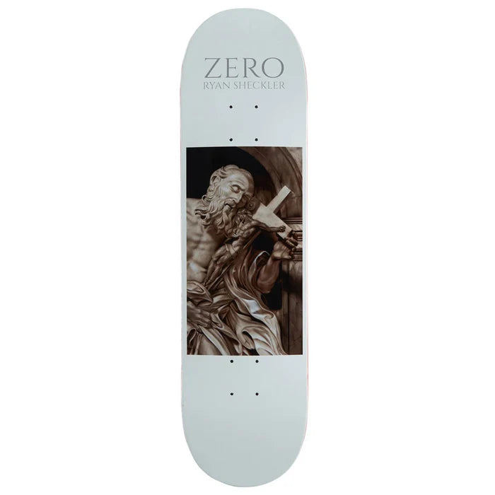 ZERO SKATEBOARD DECK - SHECKLER BELOVED CHRIST DECK 8.25"