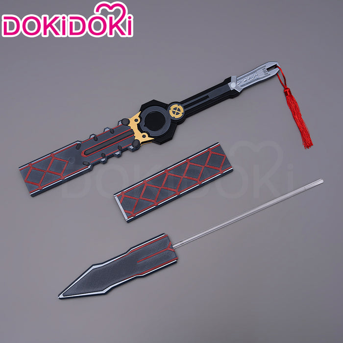 【100 CM】DokiDoki Game Zenless Zone Zero Cosplay Ye Shunguang Qingming Sword Prop ZZZ Ye Shun Guang