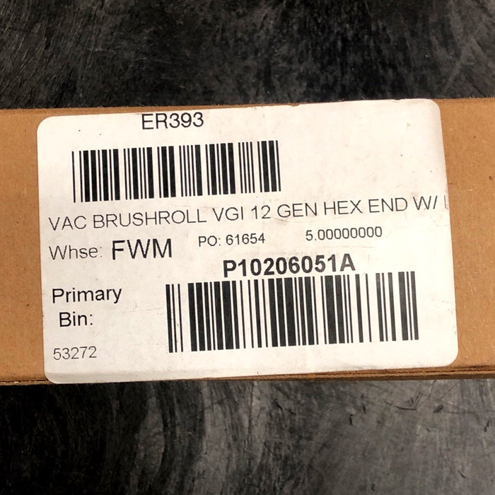 12" VG1 TWISTED BEATER BAR FOR 12" 800 SERIES SANITAIRE VACUUM