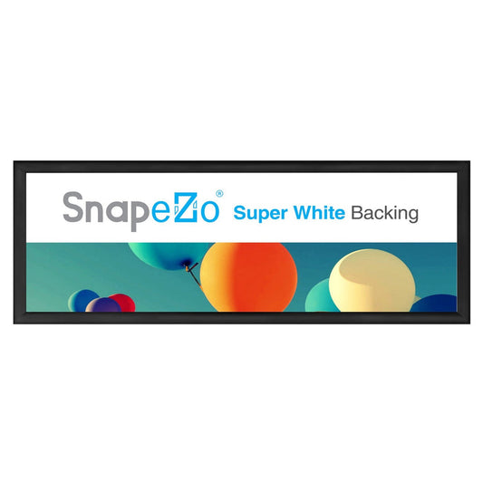 13x39 Black SnapeZo® Snap Frame - 1.2" Profile