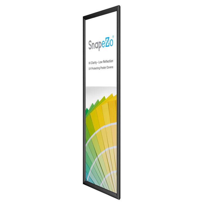 13x39 Black SnapeZo® Snap Frame - 1.2" Profile