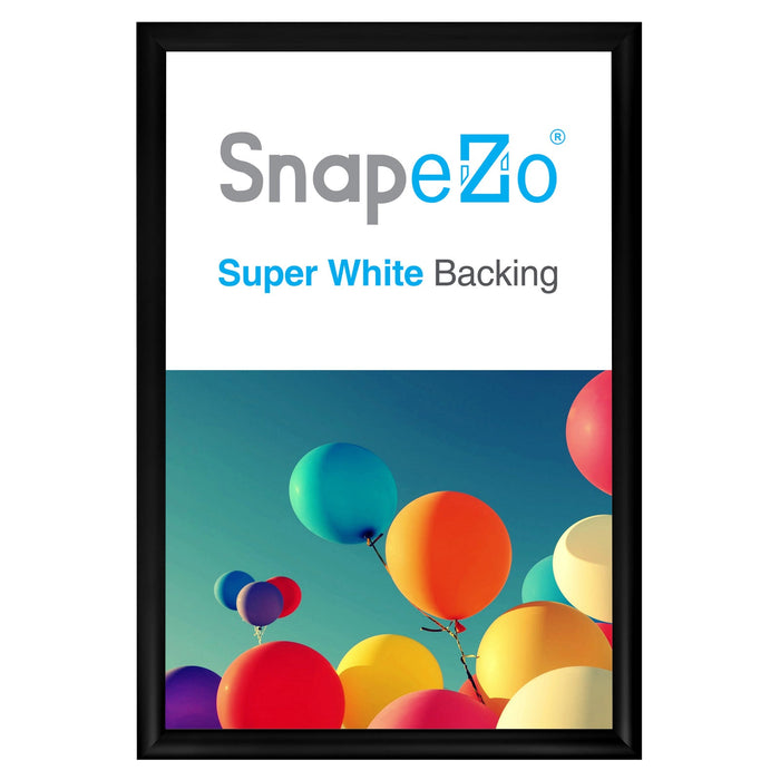 14x21 Black SnapeZo® Snap Frame - 1.2" Profile