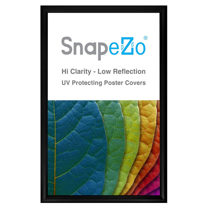 14x23 Black SnapeZo® Snap Frame - 1.2" Profile