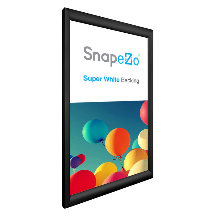 14x24 Black SnapeZo® Snap Frame - 1.2" Profile