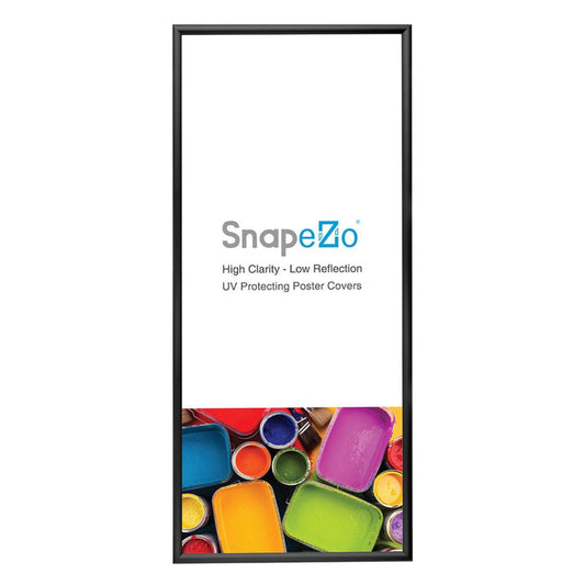 14x36 Black SnapeZo® Snap Frame - 1.2 Inch Profile