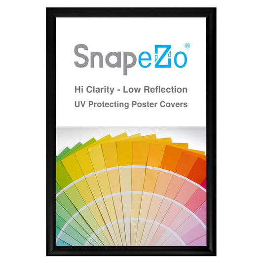 15x23 Black SnapeZo® Snap Frame - 1.2" Profile