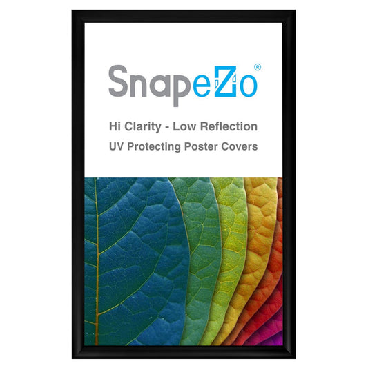 15x24 Black SnapeZo® Snap Frame - 1.2" Profile