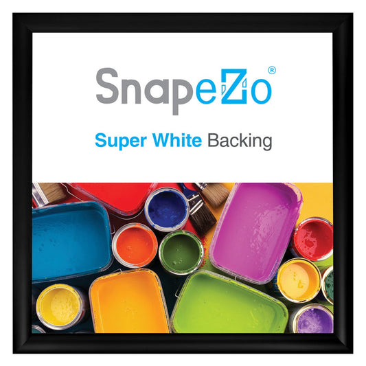 16x16 Black SnapeZo® Snap Frame - 1.2" Profile
