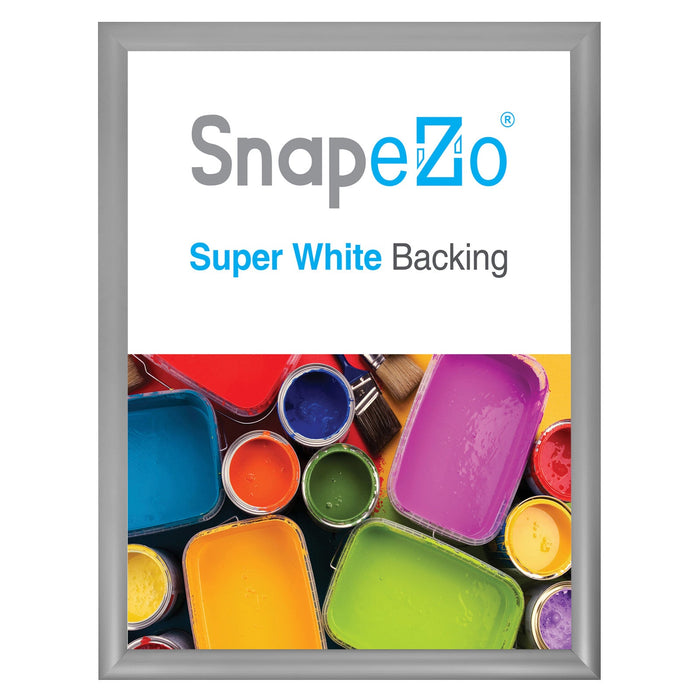 16x20 Silver SnapeZo® Snap Frame - 1.2" Profile