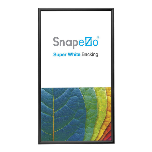 16x30 Black SnapeZo® Snap Frame - 1.2 Inch Profile