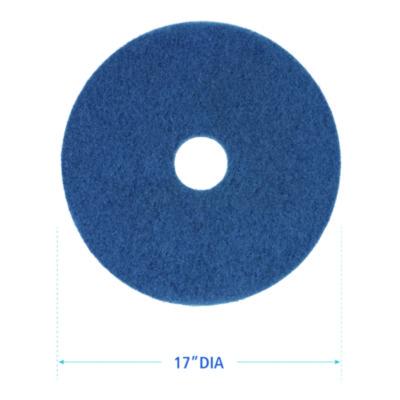 17" BLUE SCRUBBING PAD