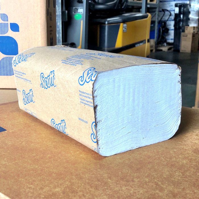 1700 SCOTT BLEACHED SINGLEFOLD PAPER TOWELS 4000/CS
