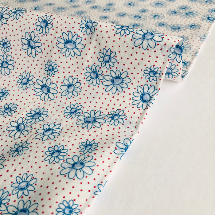 Happy Memories - Daisy - White/Blue - Sojitsu