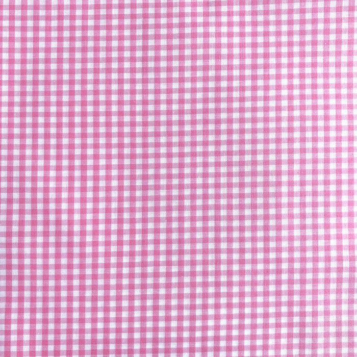 1/8th inch Gingham Check - Pink - Sevenberry