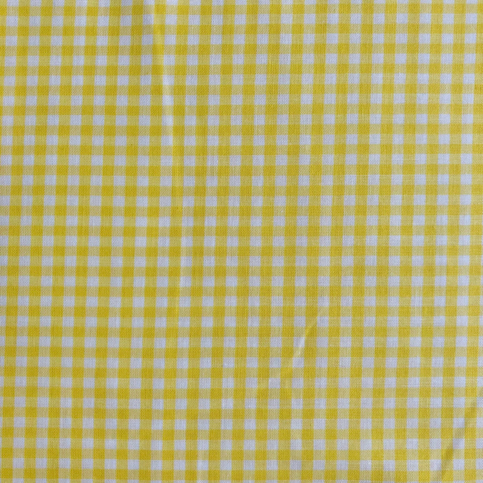 1/8th inch Gingham Check - Yellow - Sevenberry
