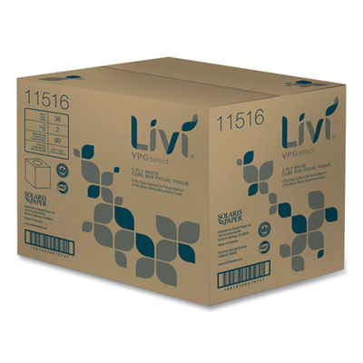 2 PLY FACIAL TISSUE ( CUBE BOX ) 36X90/CS (11516)