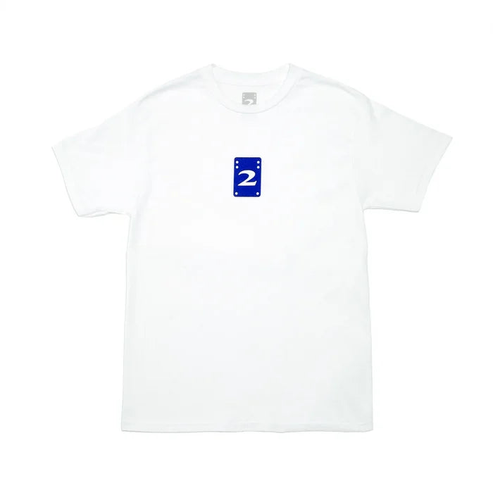 2 RISER PADS - LOGO TEE WHITE