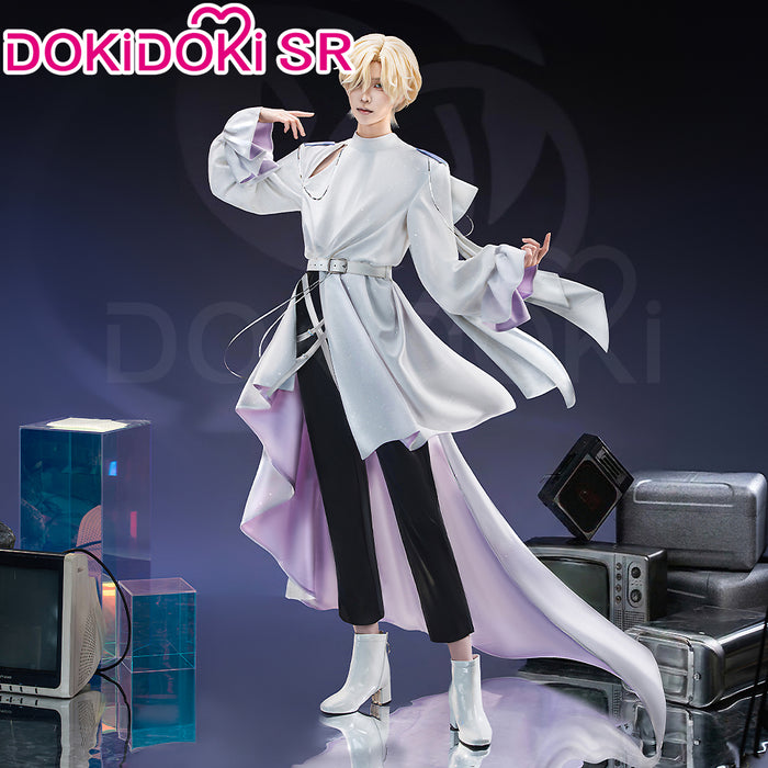 【2 Style】【Size S-3XL】DokiDoki-SR Anime Cosplay Costume Round 5 White Male R5