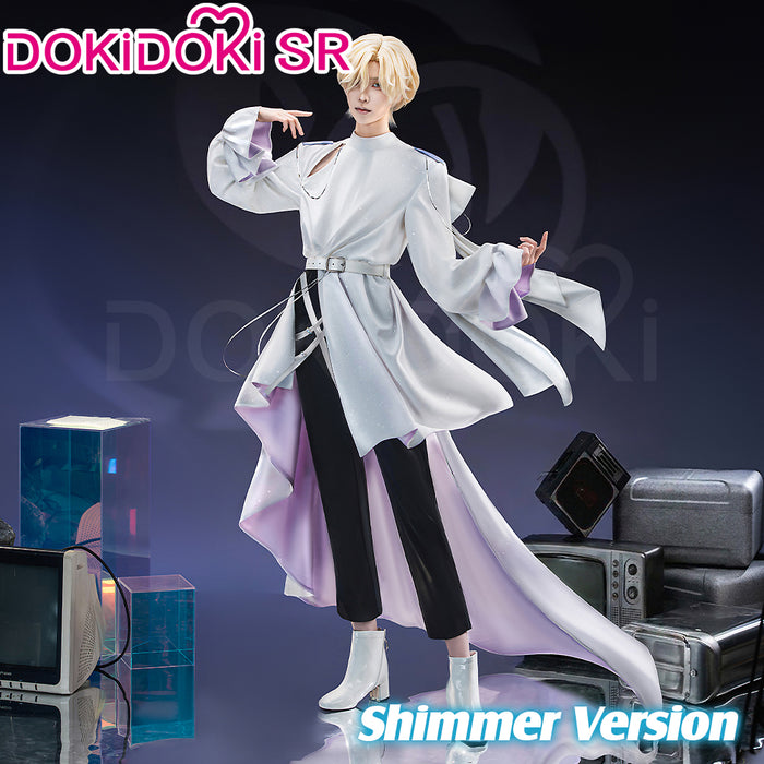【2 Style】【Size S-3XL】DokiDoki-SR Anime Cosplay Costume Round 5 White Male R5