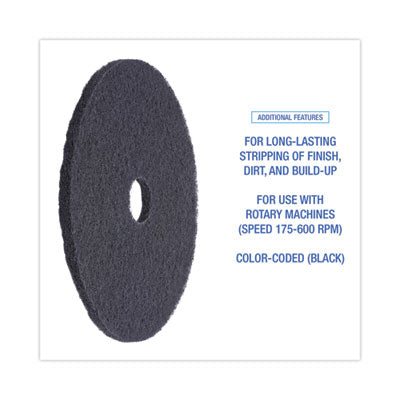 20" BLACK STRIPPING PAD