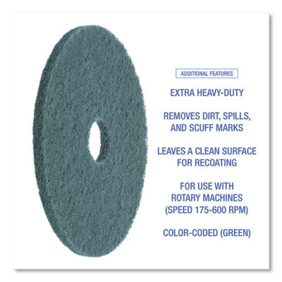 20" GREEN HEAVY SCRUBBING PAD