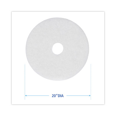 20" WHITE POLISHING PAD