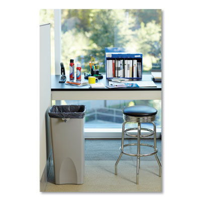 23 Gallon Square Waste Receptacle 16"x16", BEIGE ( USE LID 2689 )
