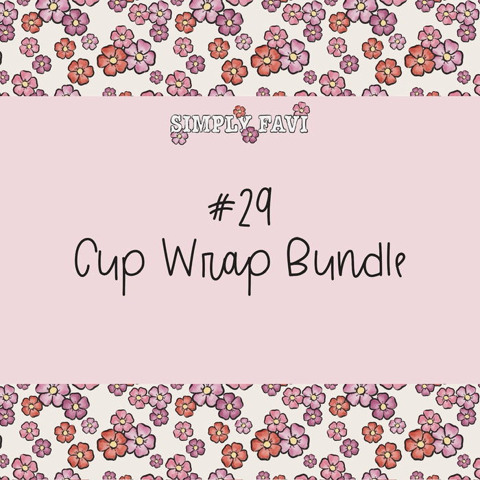 #29 Cup Wrap (set of 10)