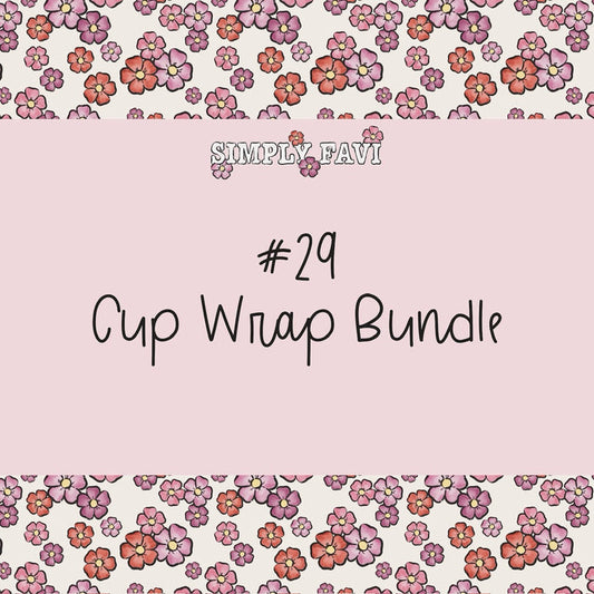 #29 Cup Wrap (set of 10)