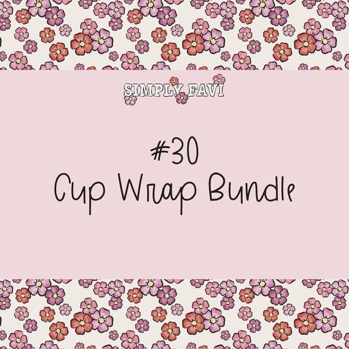 #30 Cup Wrap (set of 10)