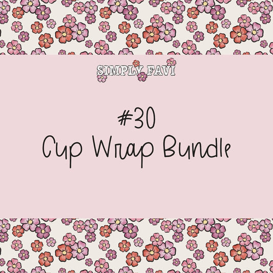 #30 Cup Wrap (set of 10)