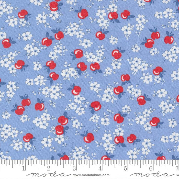30's Playtime 2025 - Apple Blossoms - Sky - Linzee McCray - Moda