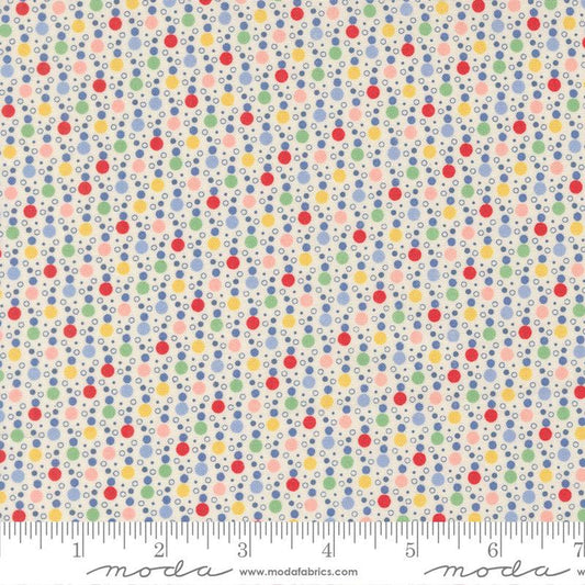 30's Playtime 2025 - Bubbly Dots - Primary - Linzee McCray - Moda