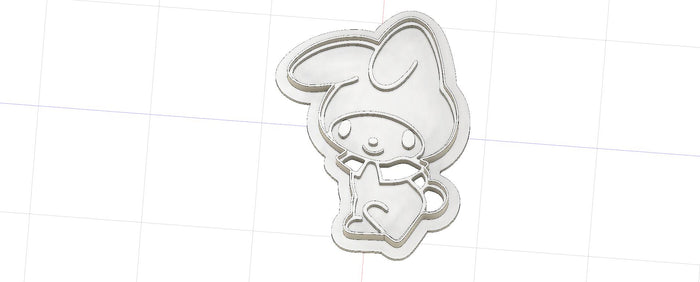 3D Printed Sanrio My Melody Cookie Cutter