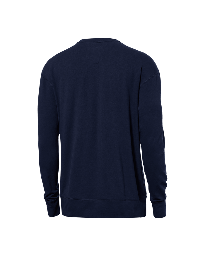 3Six Five Long Sleeve Crew - Maritime Blue